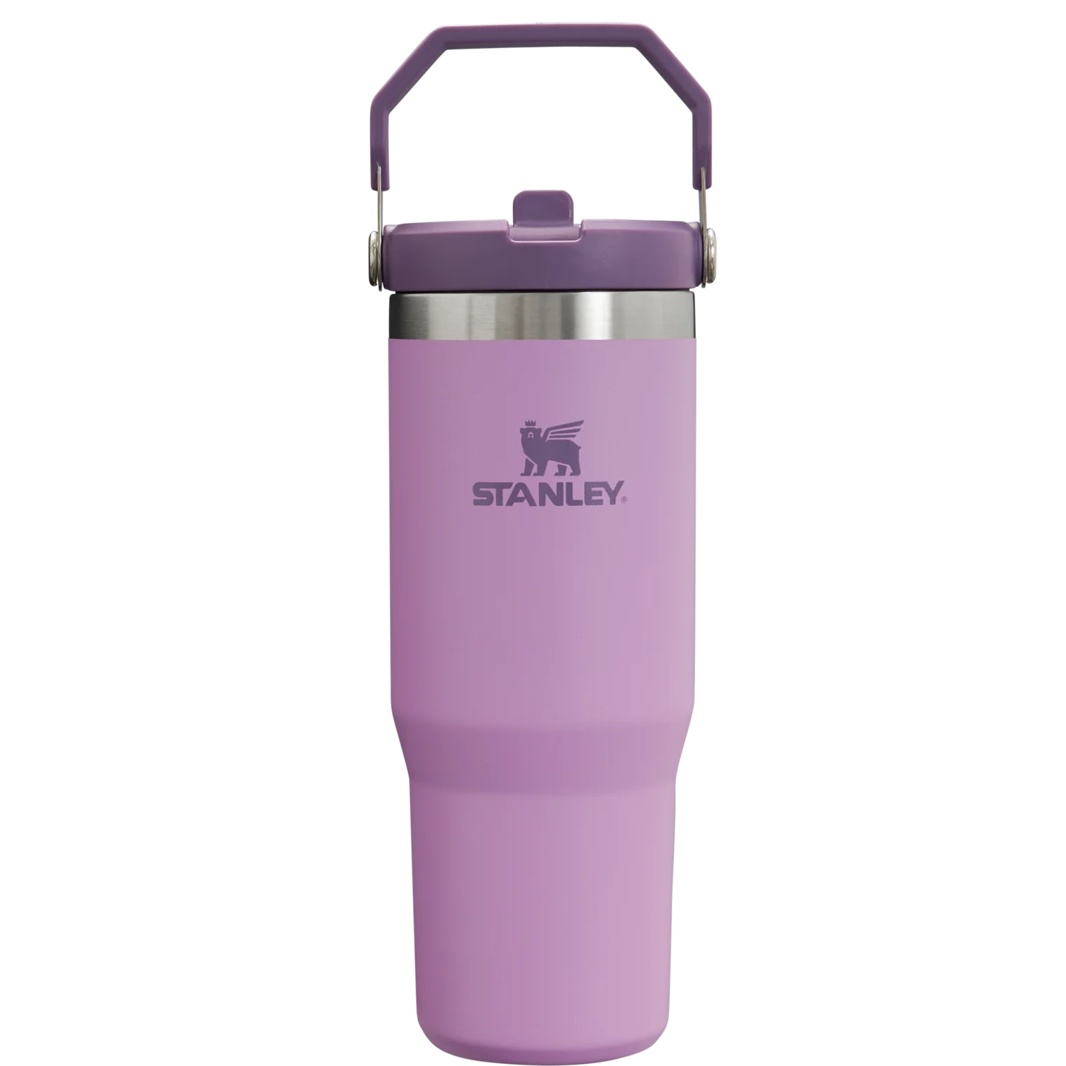 STANLEY puodelis IceFlow™ su šiaudeliu 0.89L – Lilac - Image 3