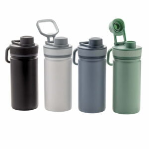 Vakuuminis nerūdijančio plieno butelis su sportiniu dangteliu 550 ml