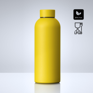 RINKINYS: kavos puodelis 350 ml ir vandens buteliukas 500 ml