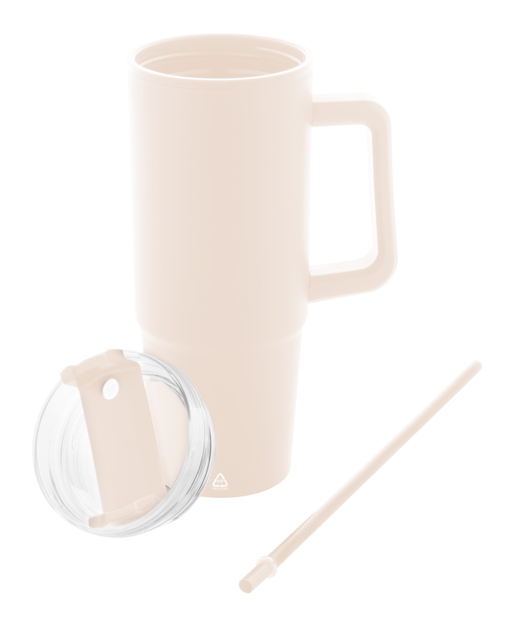Perdirbto plastiko termosas, 900 ml - Image 8