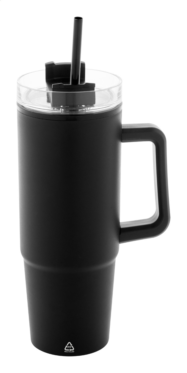Perdirbto plastiko termosas, 900 ml - Image 3