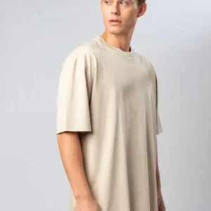 100 % organinės medvilnės marškinėliai oversize