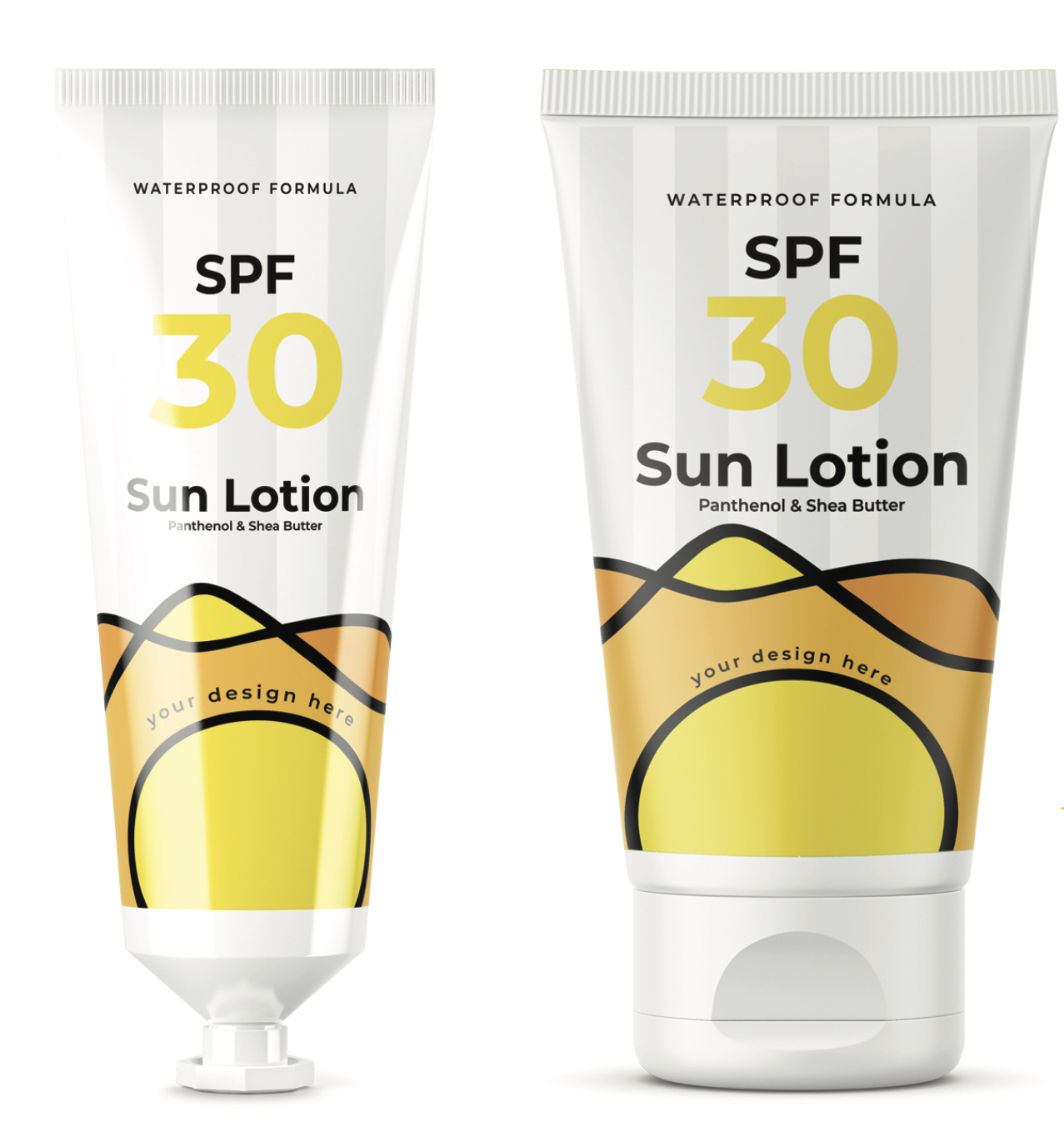 SPF30 kremas nuo saulės su reklamine spauda