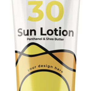 SPF30 ir lūpų balzamas su reklamine spauda
