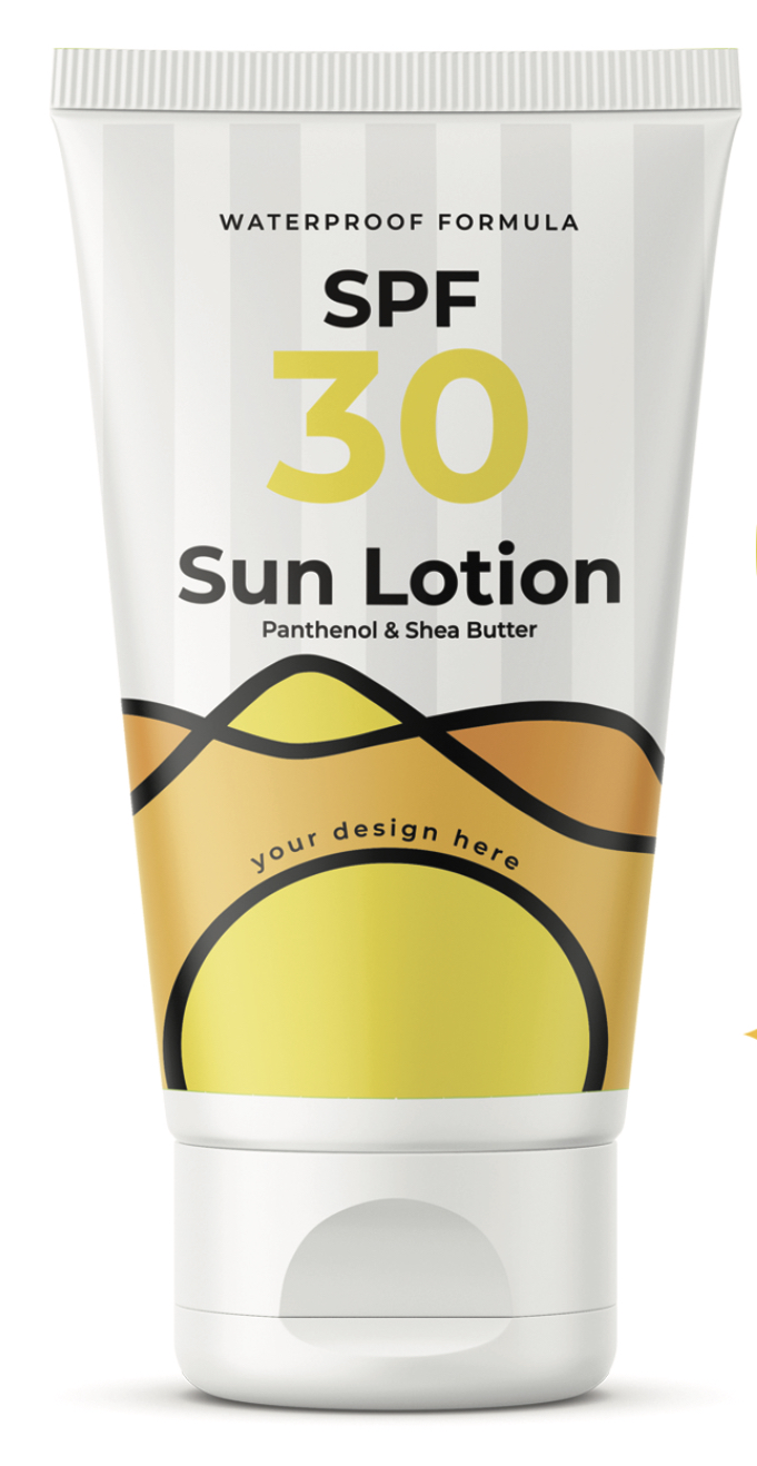 Patikima apsauga nuo saulės: "Sun Protection SPF30" losjonas kūnui ir veidui.