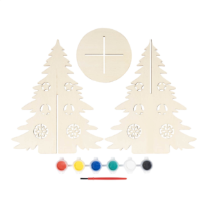 Kūrybinis vaikiškas kalėdinis dovanų rinkinys „DIY Tree “ su jūsų logotipu