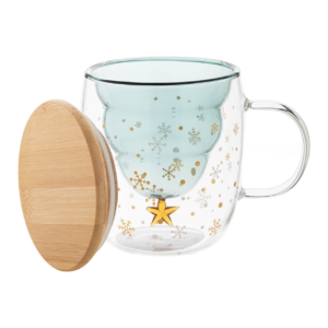 Jaukus kalėdinis verslo dovanų rinkinys Winter Forest Tea Set su jūsų logotipu