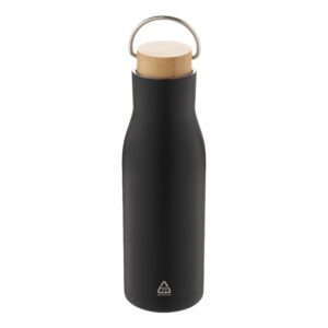 Kompaktiška termo gertuvė su bambukiniu dangteliu, 500 ml
