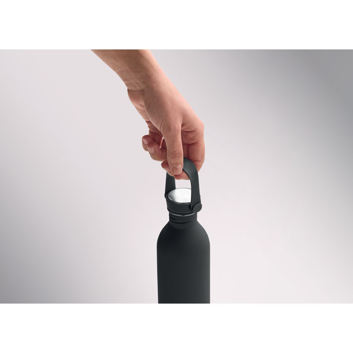 Metalinė gertuvė su silikonine rankenėle, 500 ml - Image 4