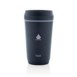 TOPL kelioninis puodelis iš perdirbto plastiko, 354 ml