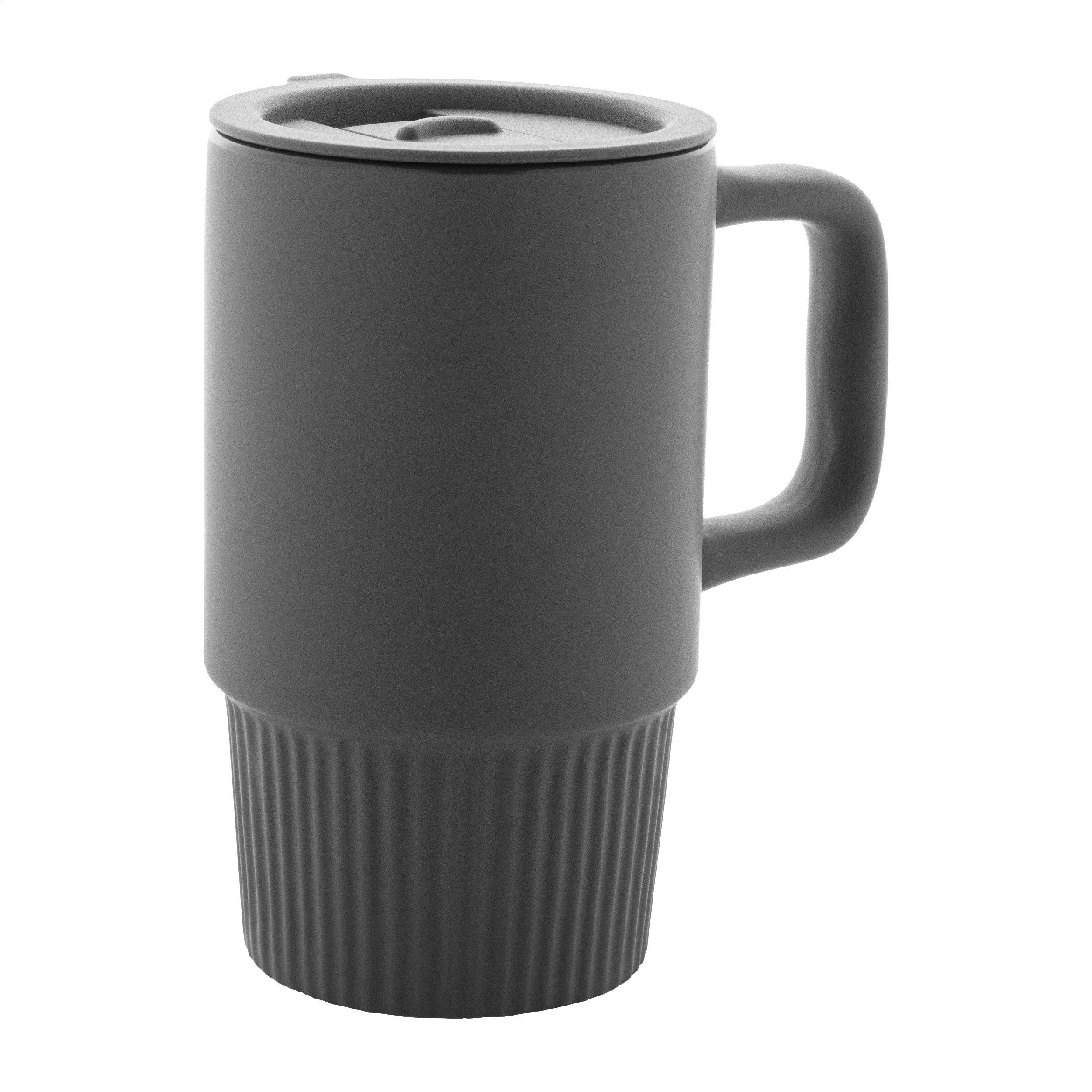 Keraminis puodelis su dangteliu, 420 ml - Image 13