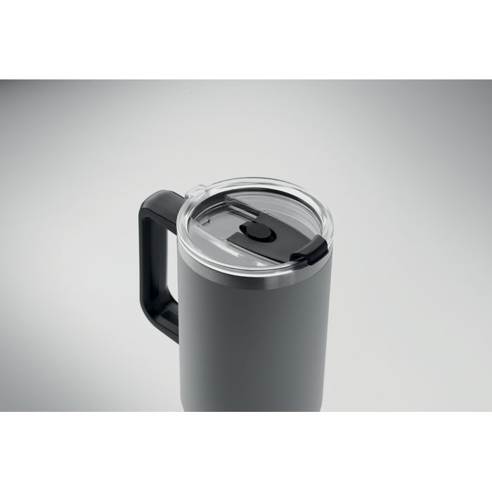 Didelis termo puodelis su šiaudeliu, 1200 ml - Image 5
