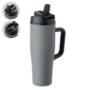 Sandarus termo puodelis su šiaudeliu, 900 ml