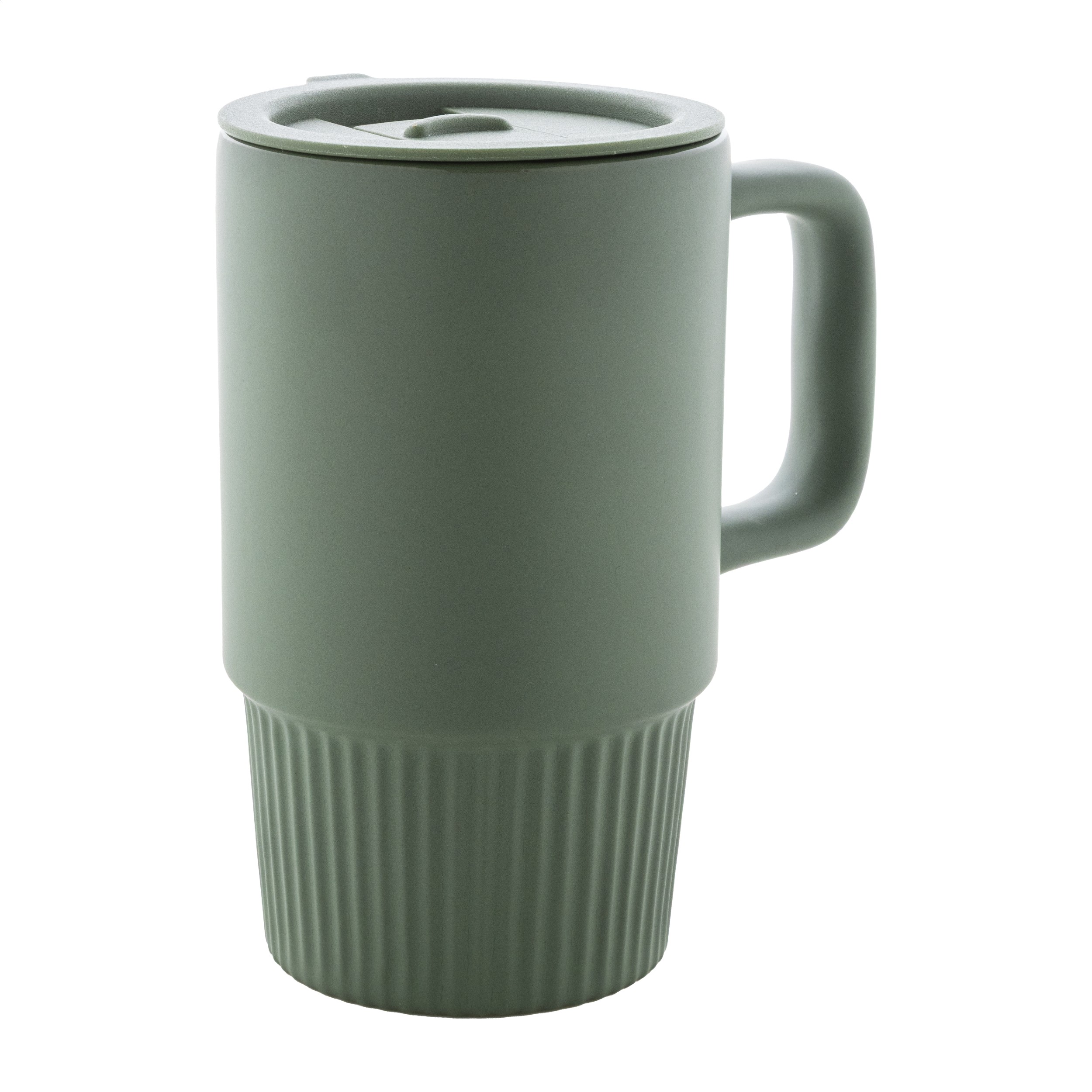 Keraminis puodelis su dangteliu, 420 ml - Image 4