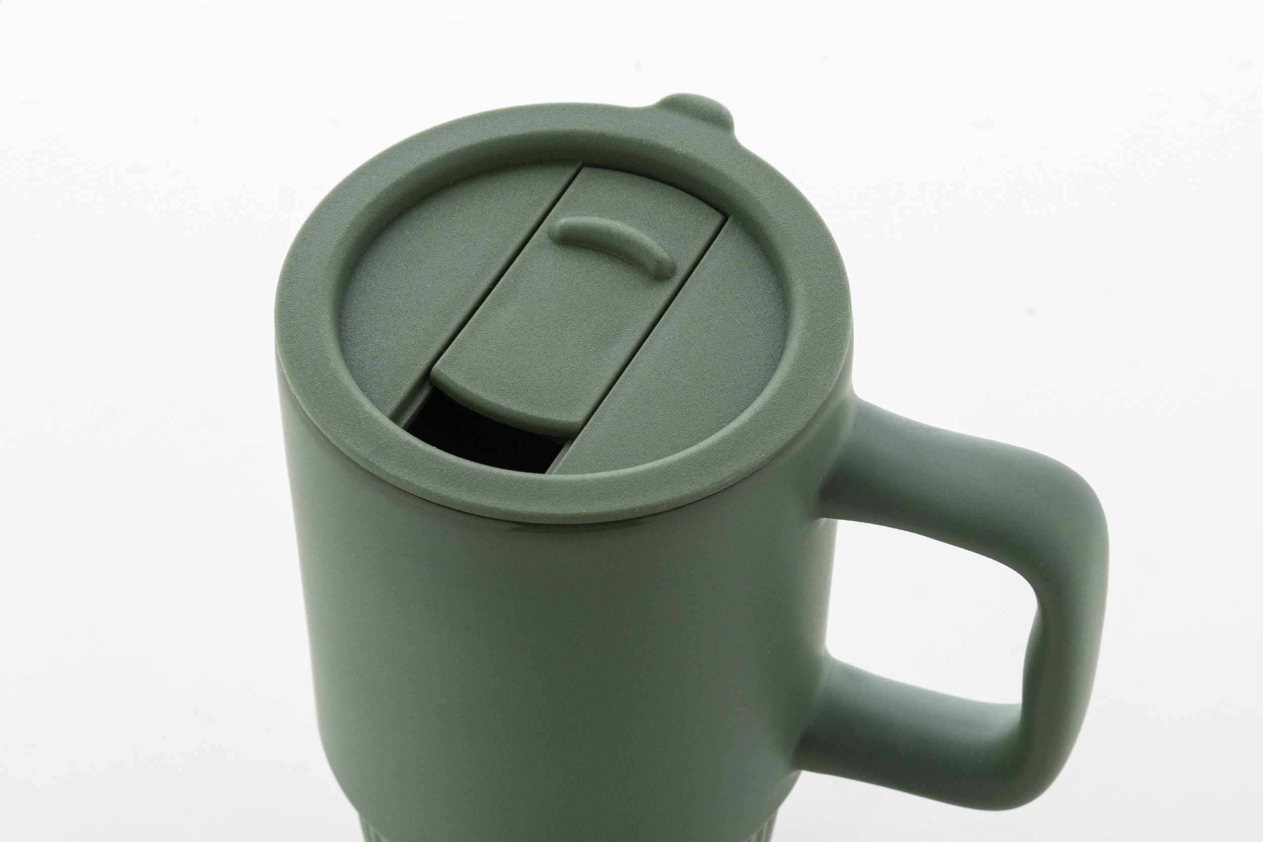 Keraminis puodelis su dangteliu, 420 ml - Image 6
