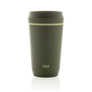 TOPL kelioninis puodelis iš perdirbto plastiko, 354 ml