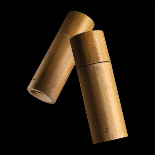 Ukiyo bamboo salt and pepper mill set - Image 9