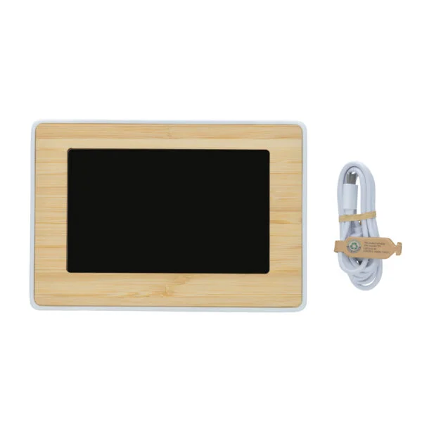 Utah RCS Rplastic FSC®bamboo LED weather station - Image 3