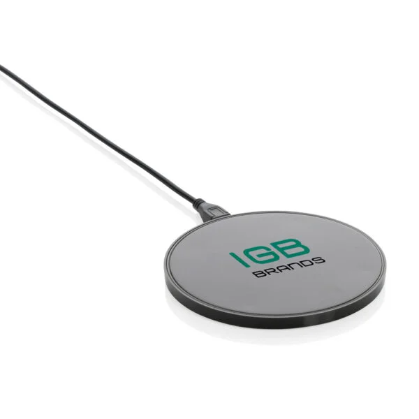 RCS standard recycled plastic 10W wireless charger - Image 6