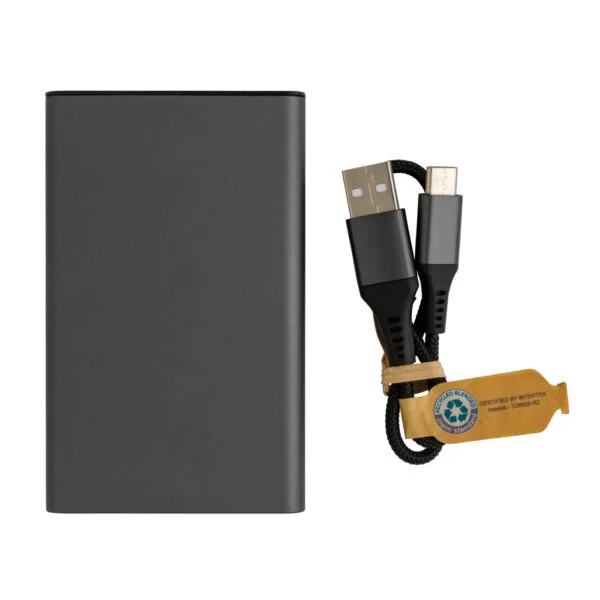 Terra RCS recycled aluminum powerbank 5.000 mAh - Image 5