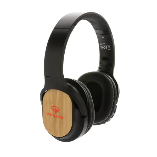 RCS and FSC® bamboo Elite Foldable wireless headphone - Image 7