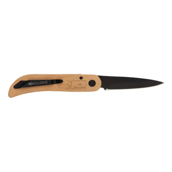 Nemus FSC® Luxury Wooden knife with lock - Image 4