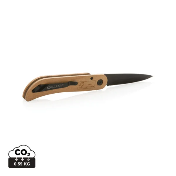 Nemus FSC® Luxury Wooden knife with lock